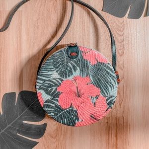 Beautiful Round Rattan bag from Bali